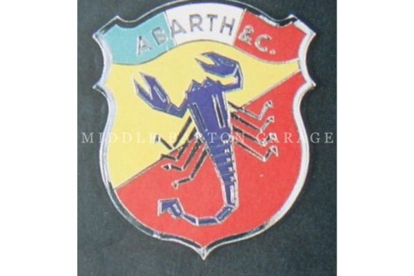 ABARTH & C. EMBLEM TRICOLOUR 70MM